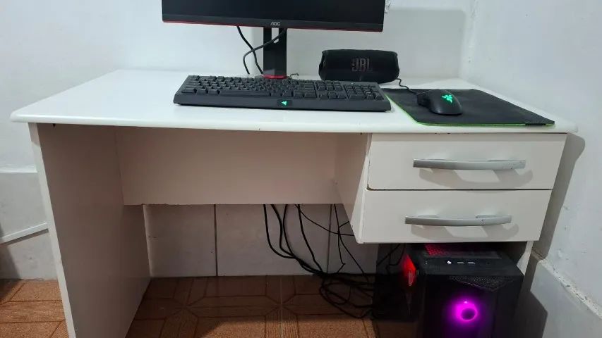 Escrivaninha c/ 2 gavetas - Foto 2