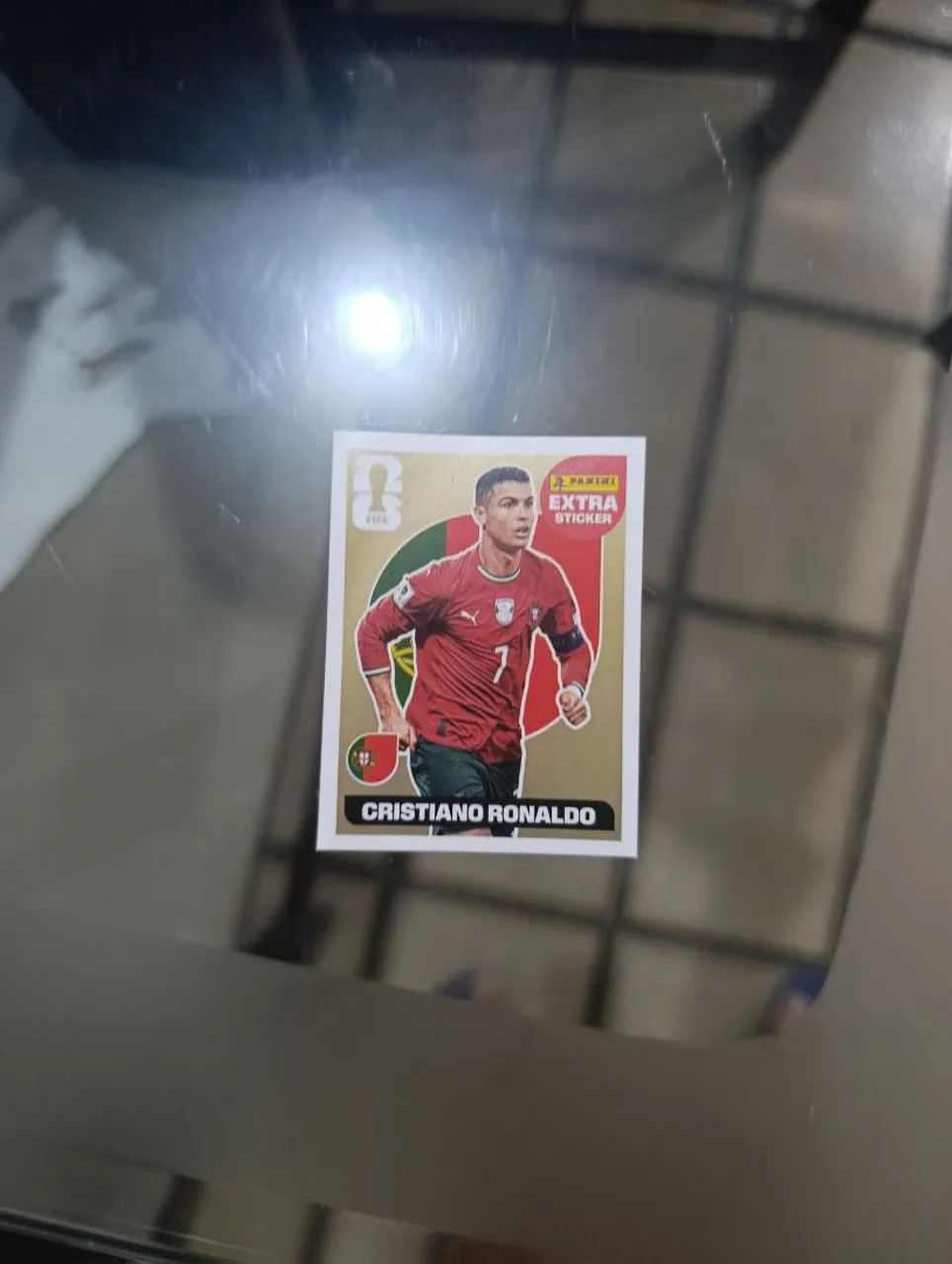 Figurinha Cristiano Ronaldo lengend de ouro  - Foto 3