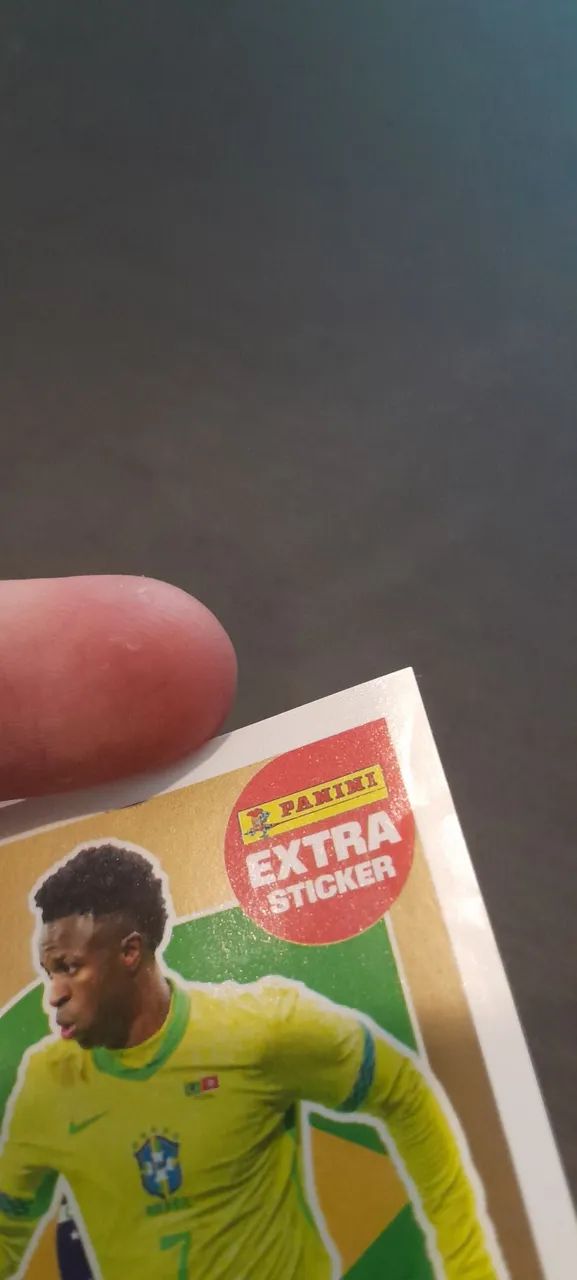 Figurinha Ouro Vinícius Júnior - Copa do Mundo 2026 Panini - Foto 3