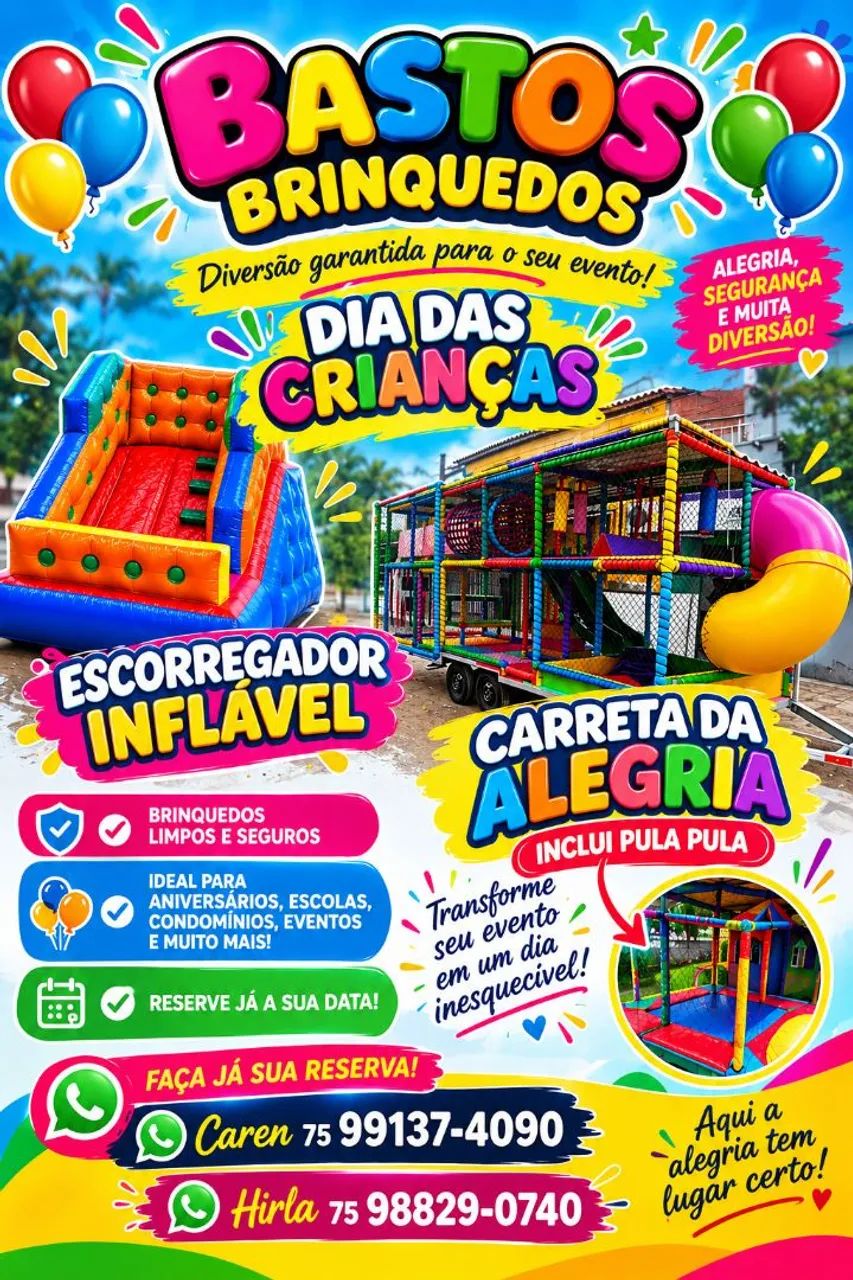 Combo mês das crianças 