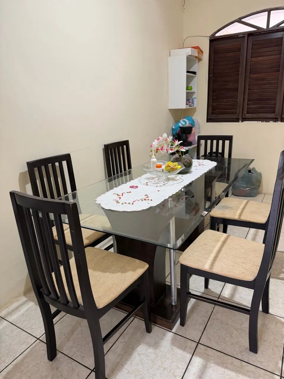 Mesa de jantar 6 lugares