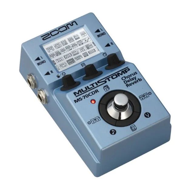 ZOOM MS-70CDR+ 美品 Pedal Zoom Ms-70cdr+ Multistomp Chorus, Delays E Reverbs | Frete