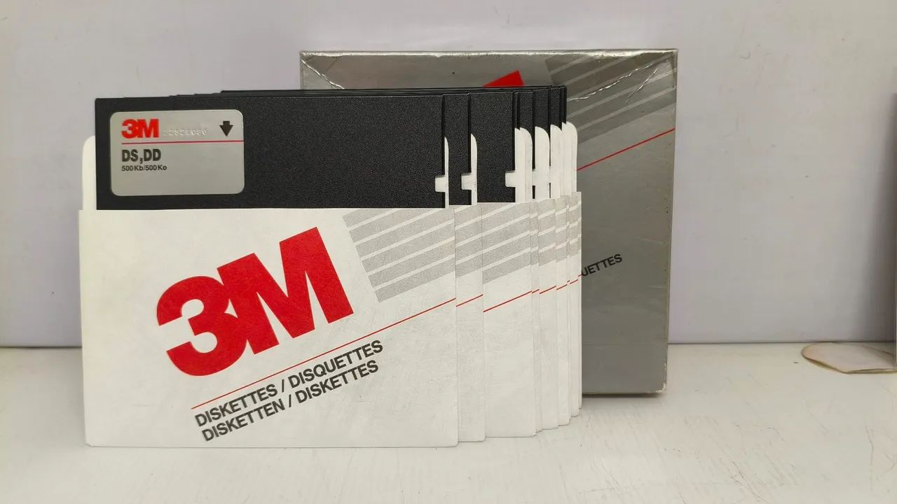 BOX 10 DISKETS 3M DS/DD  - Foto 4