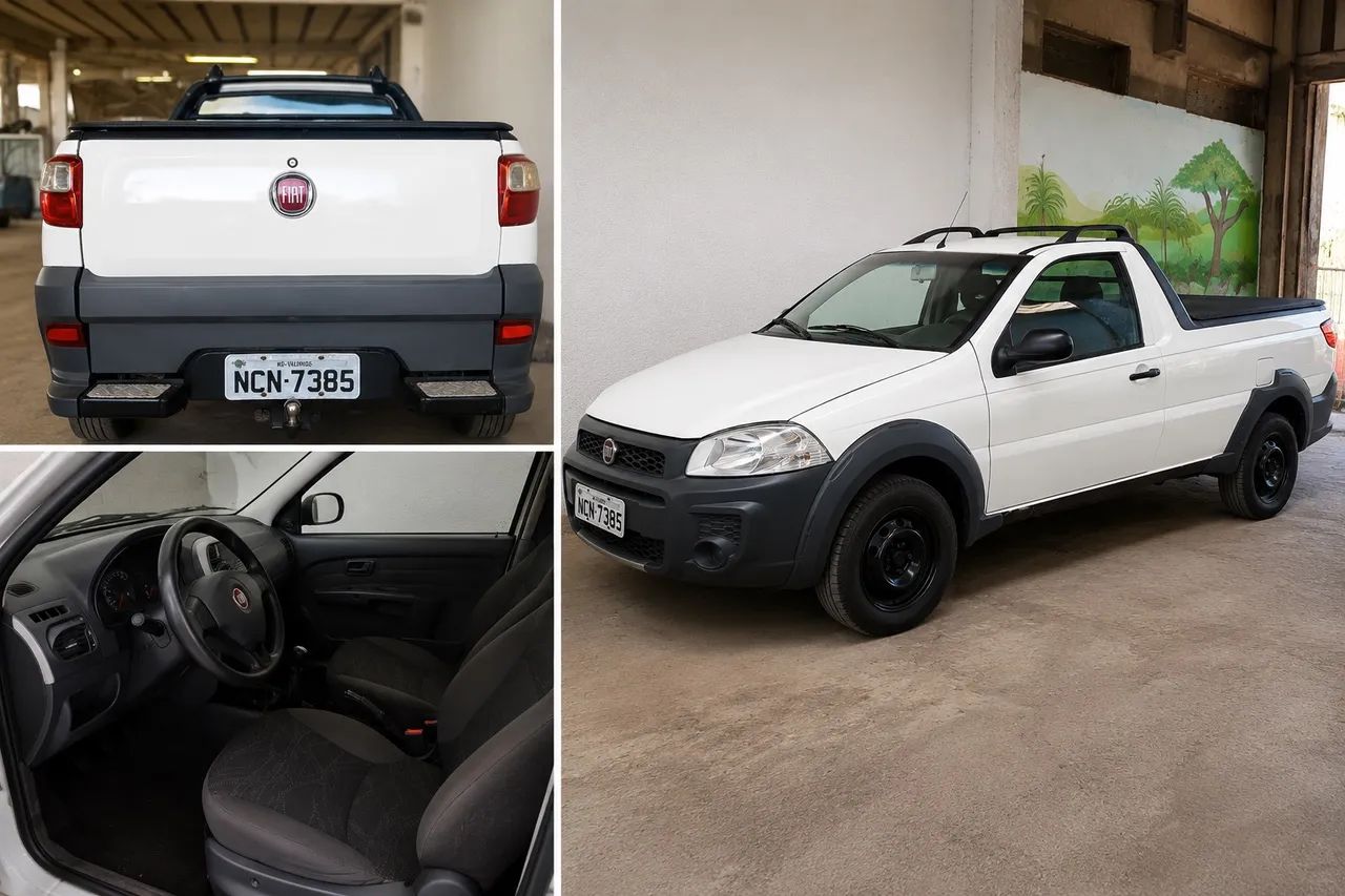 Fiat Strada Working 1.4 MPI Fire Flex 8V CS 2014 - Foto 2