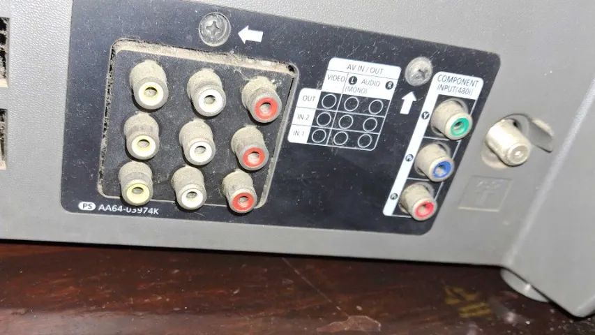 Tv Samsung Crt 21 Polegadas Tela Plana - Apenas Retirada - Foto 3