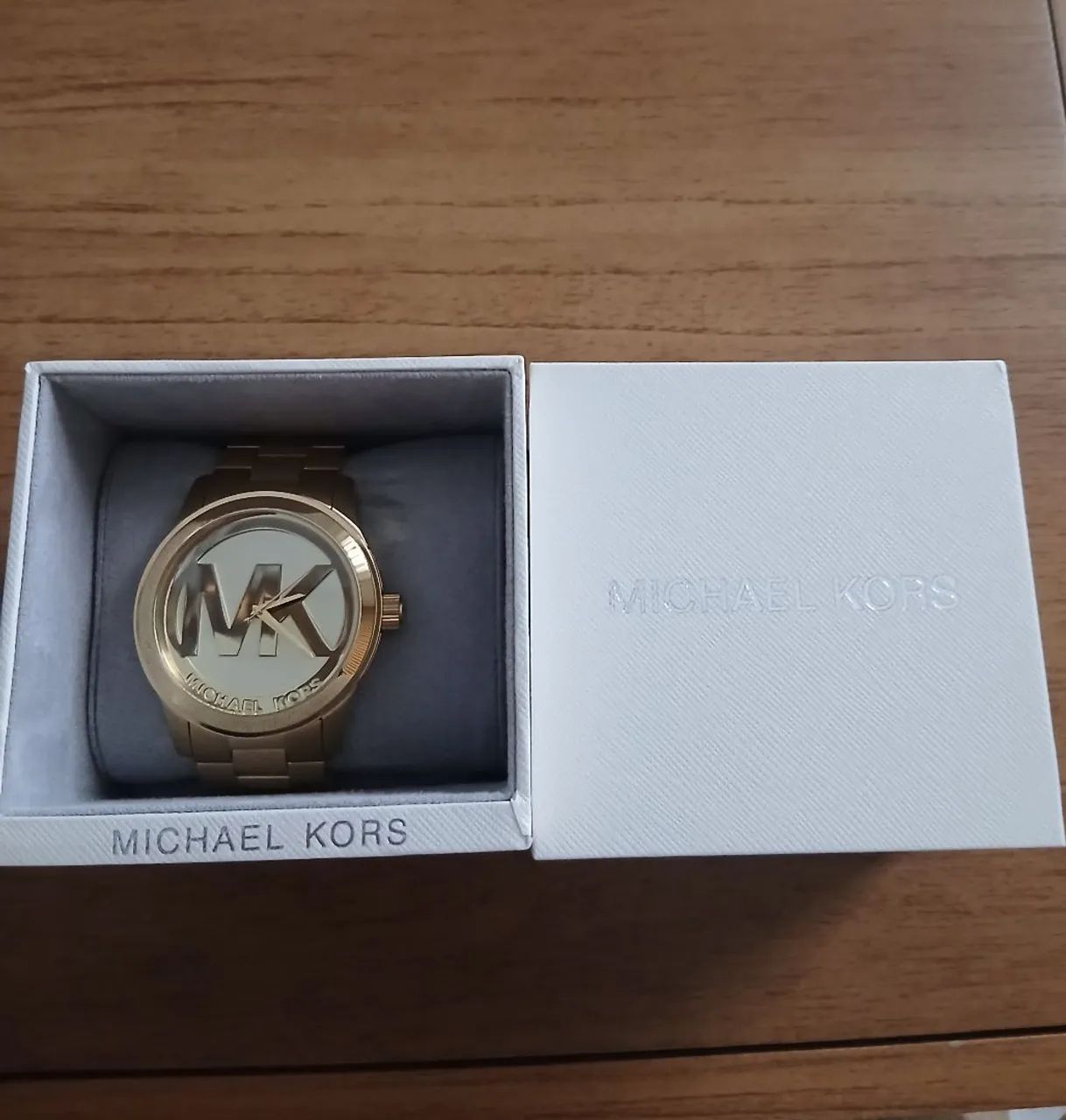 Relógio da Michael Kors original banhado ouro 18 k - Foto 2