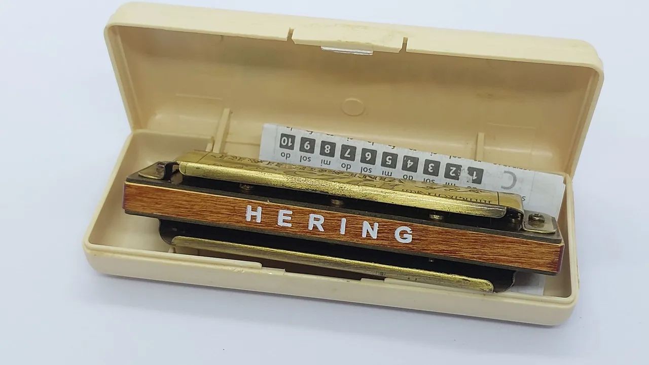 Hering Vintage Harp em Dó- Estado de nova - Foto 3