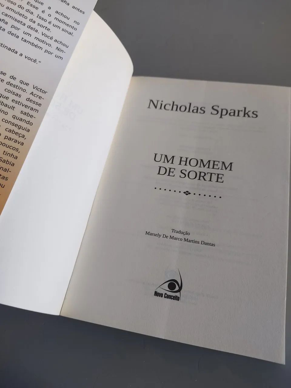 Nicholas Sparks - Um homem de sorte  - Foto 2