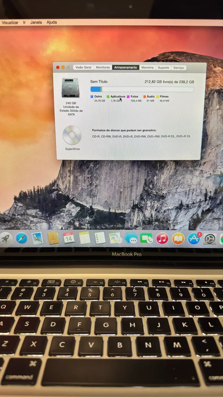 Macbook Pro - 2011 - 15 polegadas