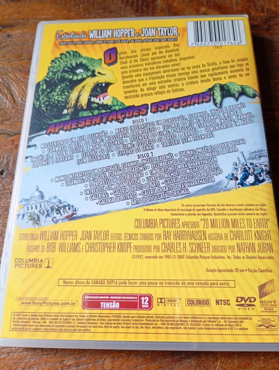 DVD A 20 milhões de milhas da terra aniversário - Foto 2