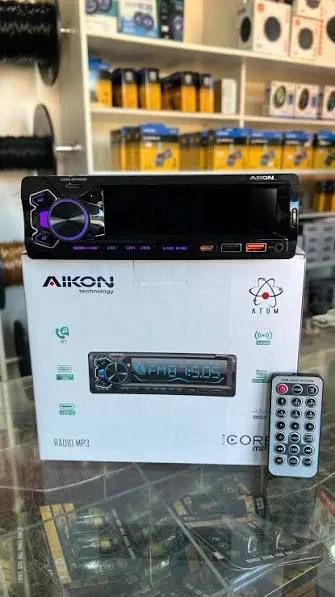 Rádio Aikon com bluetooth, usb e entrada tipo C - Foto 3