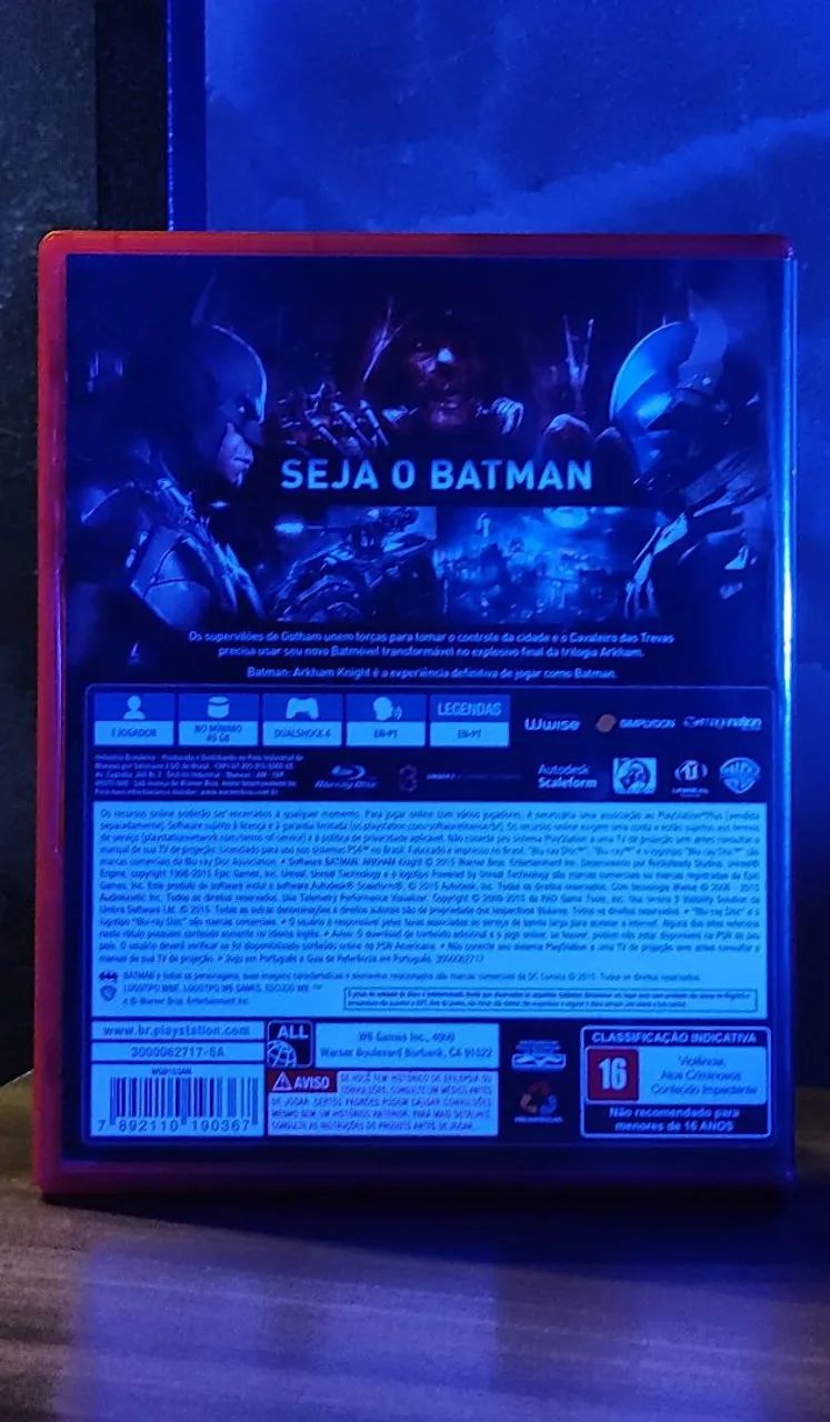 Jogo PS4 - BATMAN - Arkham Knight - PLAYSTATION HITS(MÍDIA FÍSICA) - Foto 5