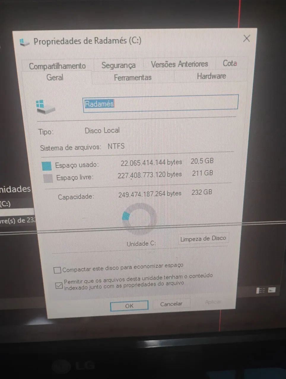 HD 250gb windows 10 pro.. perfeito funcionamento  - Foto 2