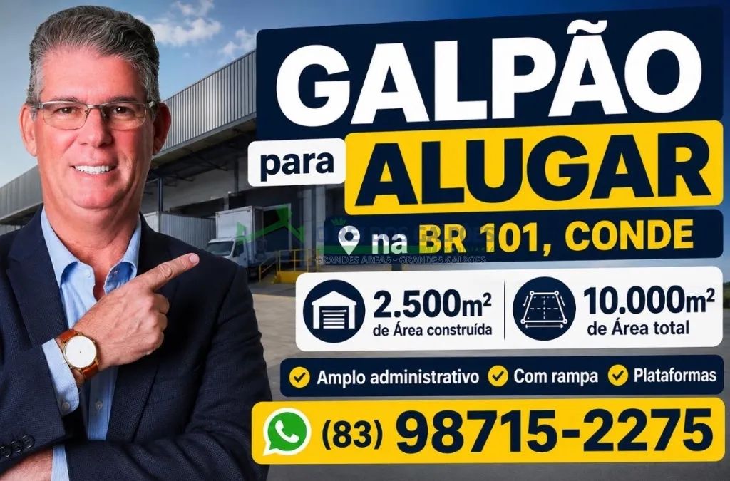 Galpão com 2.500m² na BR 101 - Foto 2