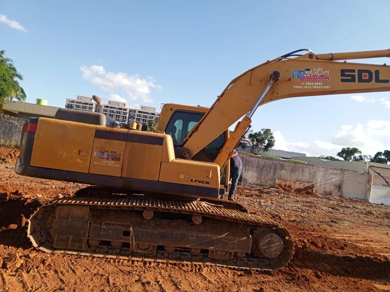 Aluguel Escavadeira SDLG 21 Ton - Foto 4