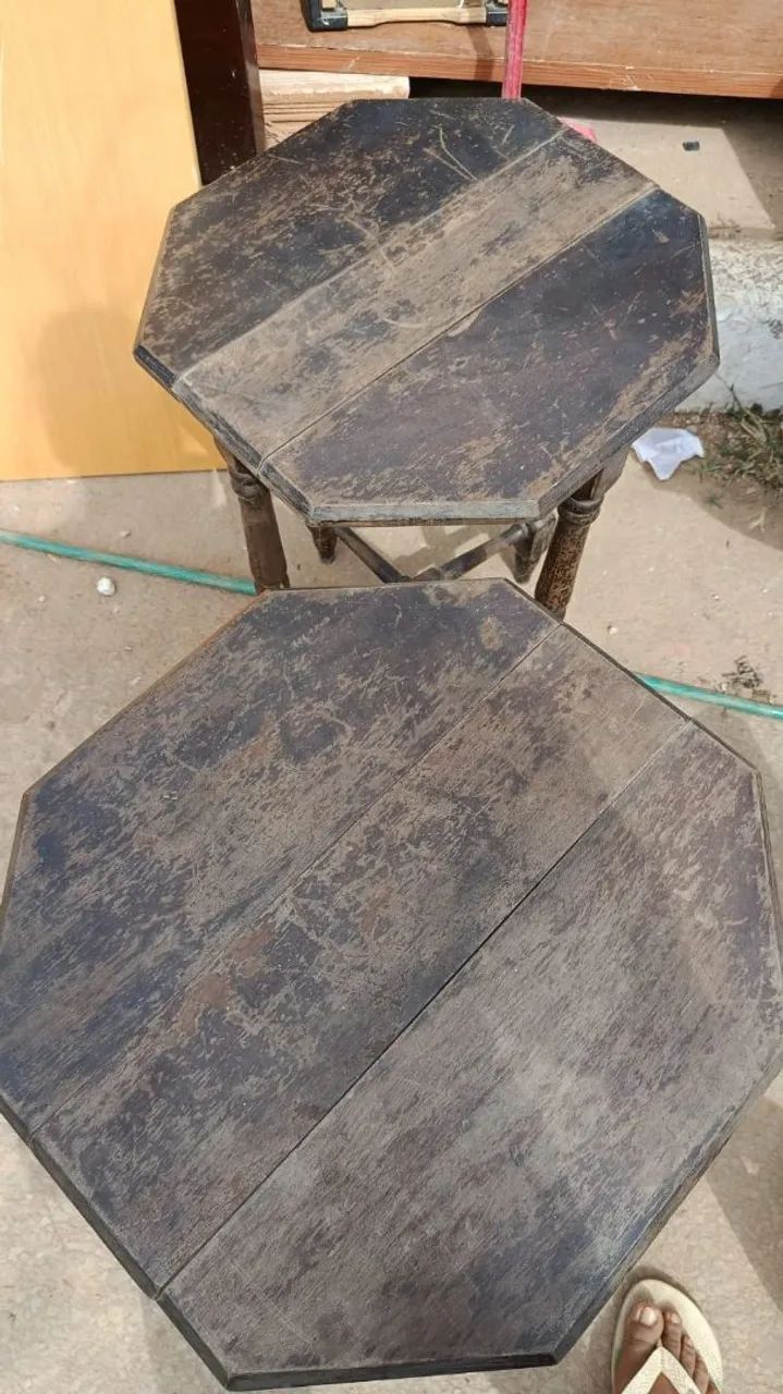  2 Banquinho antigo decoração  - Foto 2