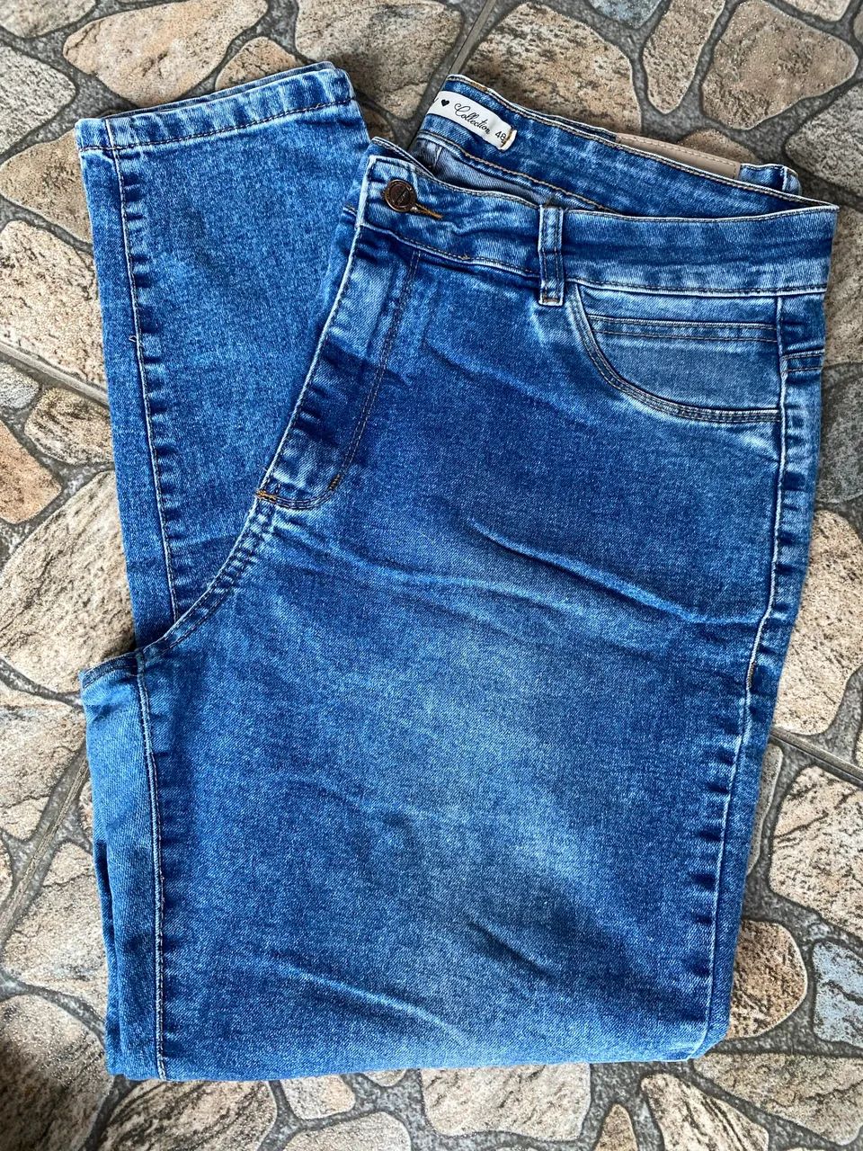 Calça Jeans Feminina Collection - Tam. 48 - Foto 3