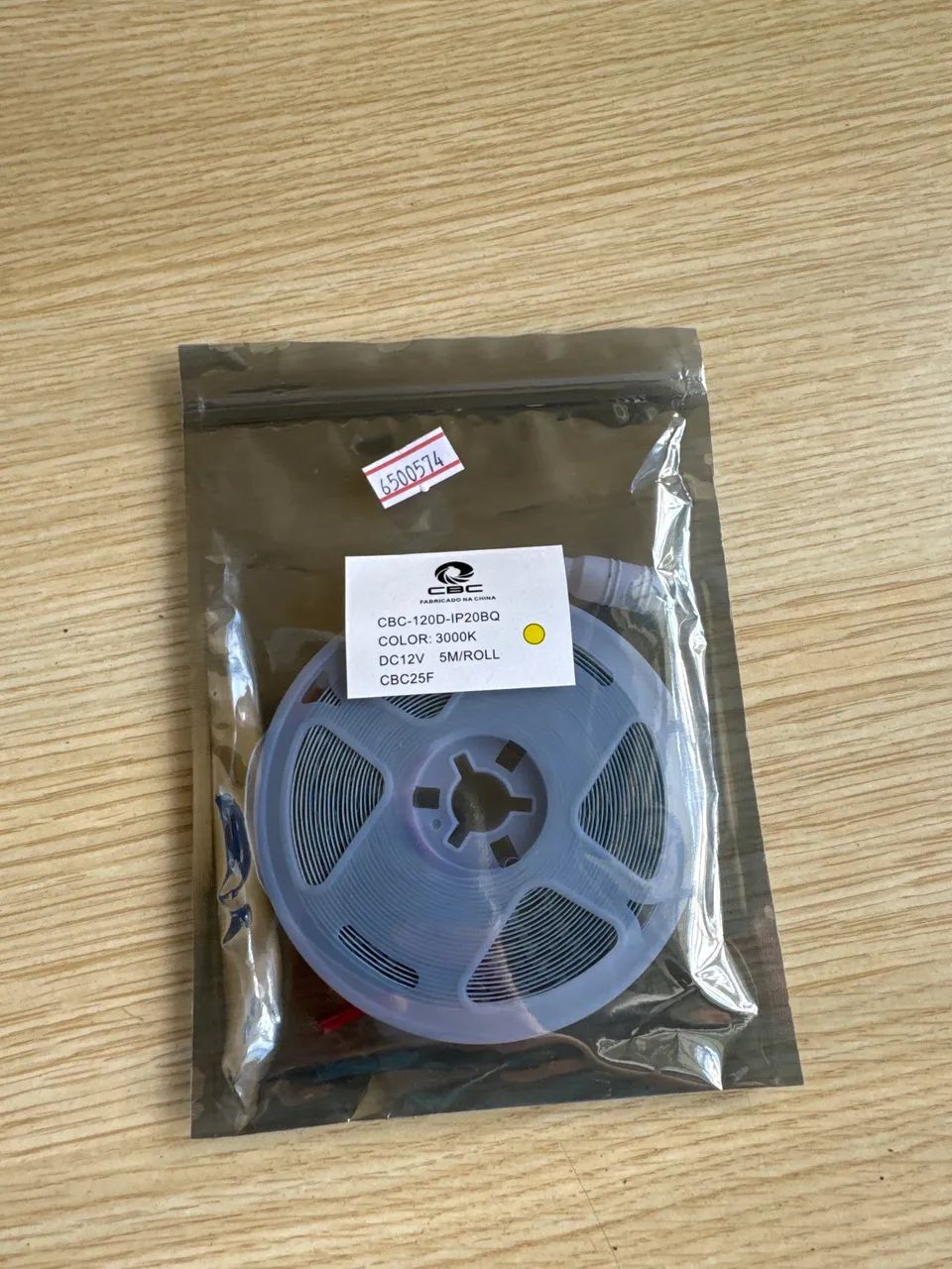 FITA 120 LEDs 3000K - 5M / 12V (KIT COM 3 UN)