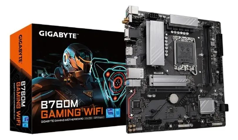 Placa-mãe Gigabyte B760m Gaming Wifi6 e Bluetooth