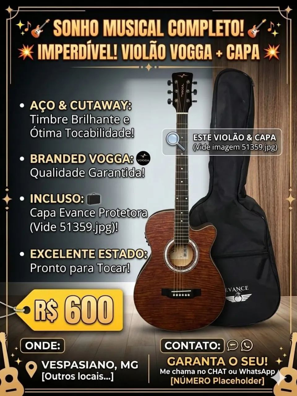 Violão bom e barato 