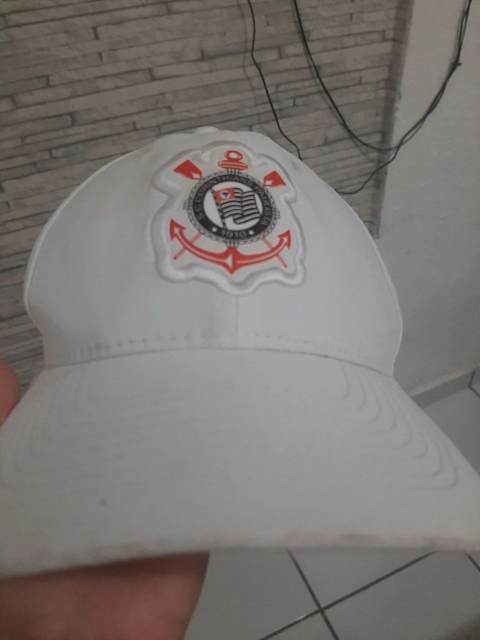Boné do corinthians branco