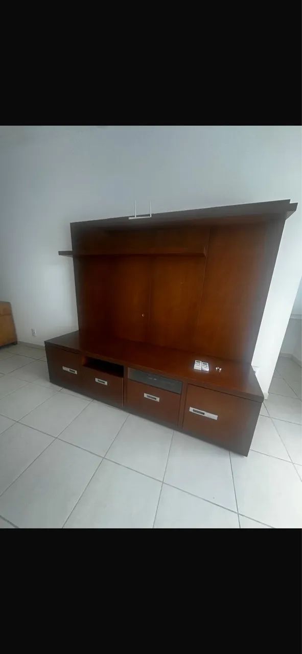 Rack para TV Madeira maciço 