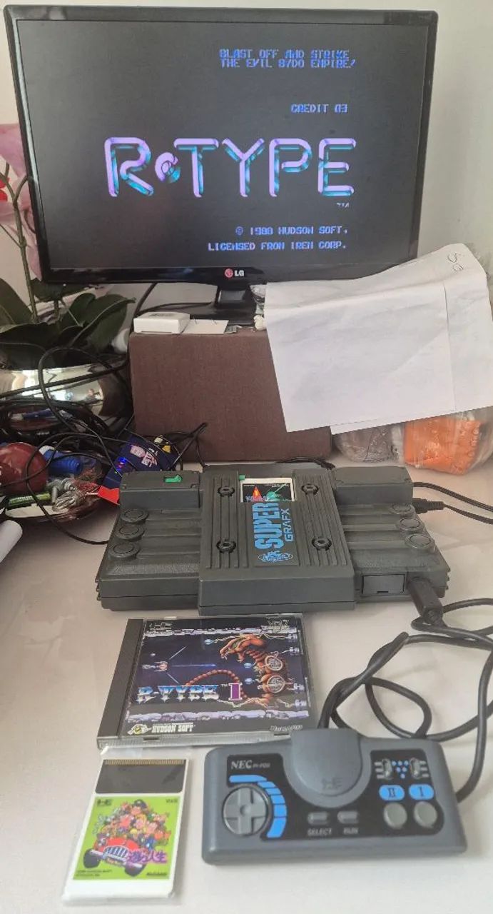 Console PC Engine SUPER GRAFX (modelo PI-TG4) - Foto 2