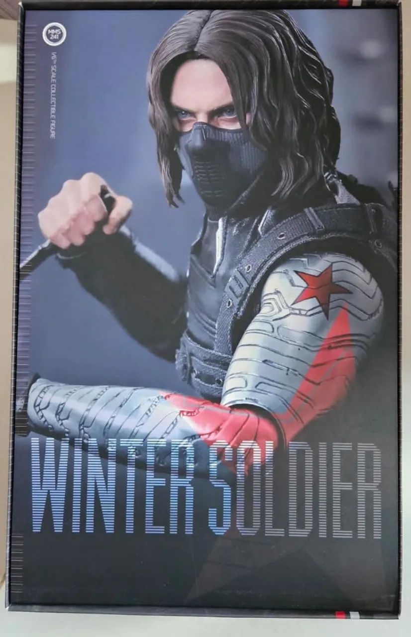 Hot toys Winter soldier 1/6 soldado invernal do filme capitão
