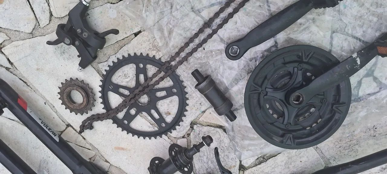 Oportunidade! Kit Peças De Bike Aro 29 - Monte A Sua / Reforma - Foto 5