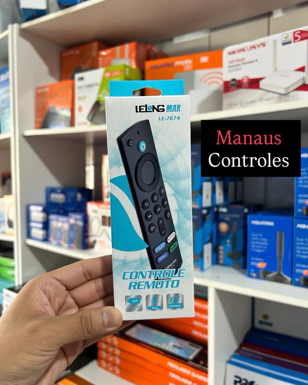 Controle do Amazon Fire Stick 
