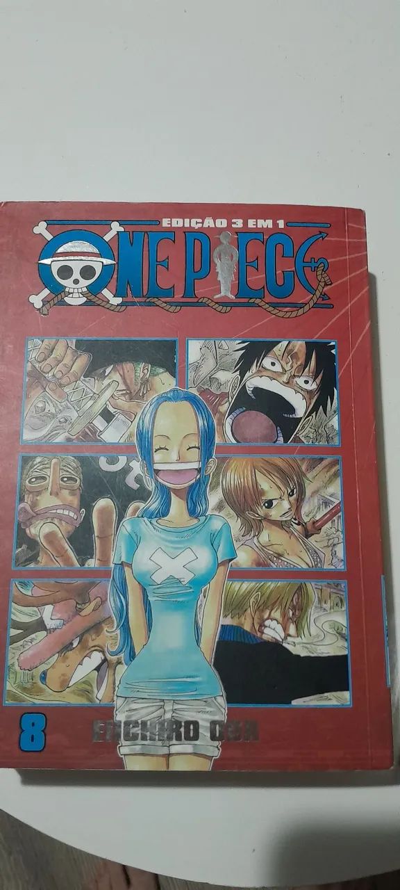 One Piece Volume 8 - Edição 3 em 1 - Livros e revistas - Federação
