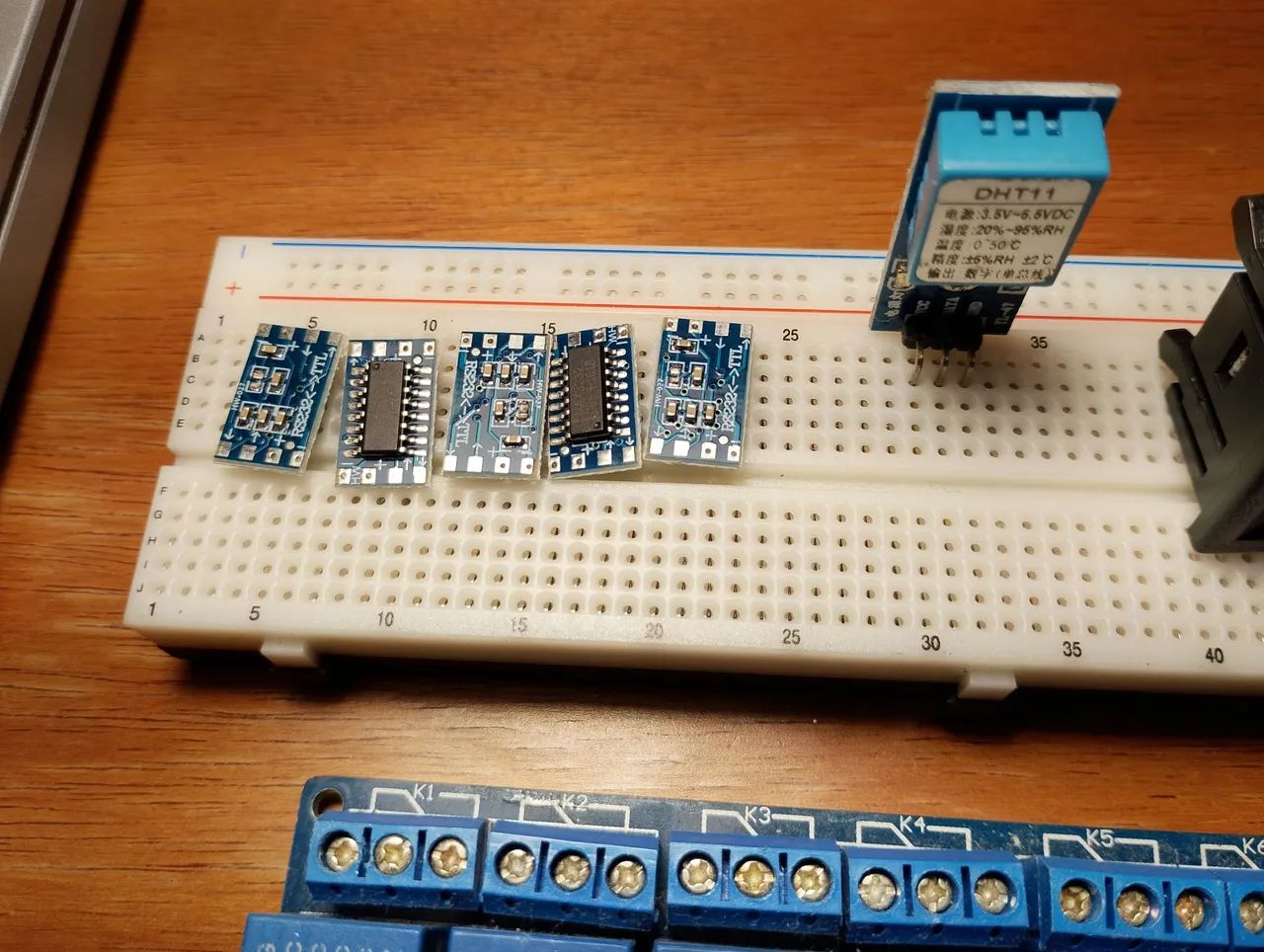 Kit protobord, DHT11, módulo relê, raspberry, arduino - Foto 2