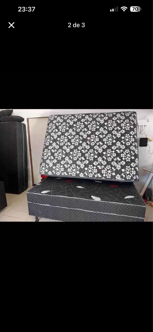 Cama de casal e molas ensacadas  - Foto 4