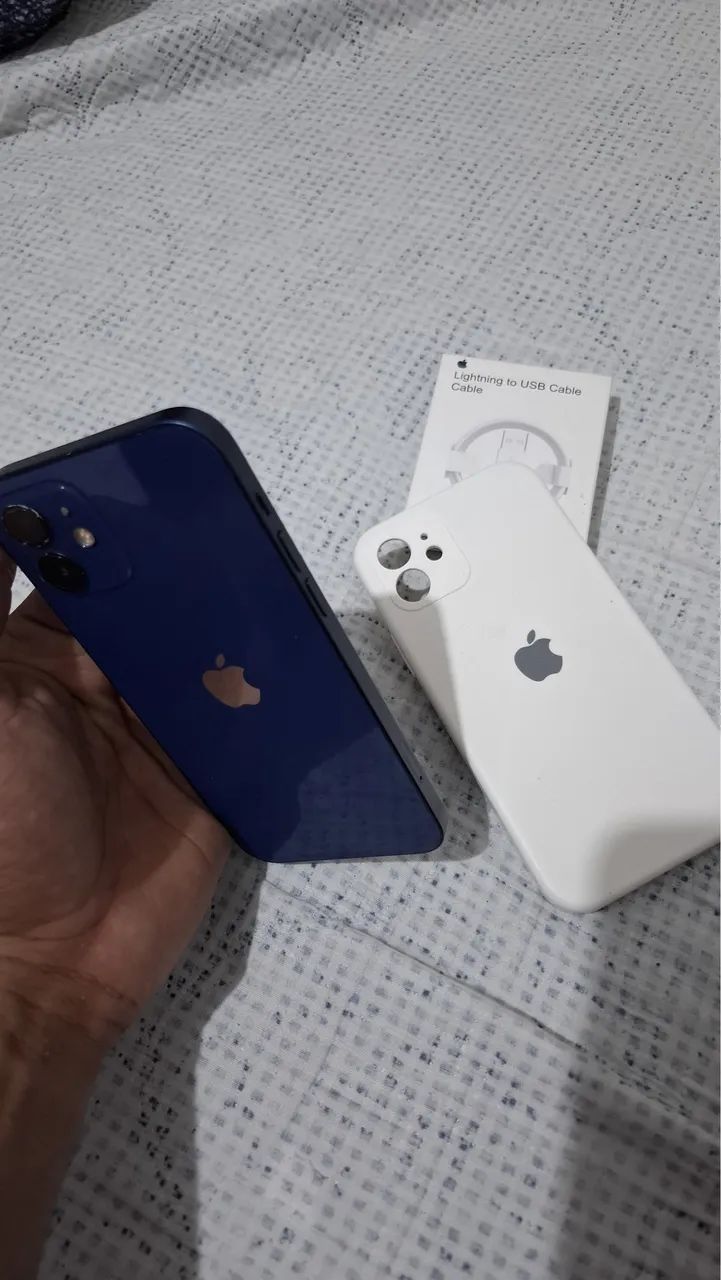 iPhone 12 Azul 64Gb Todo originalll - Foto 4