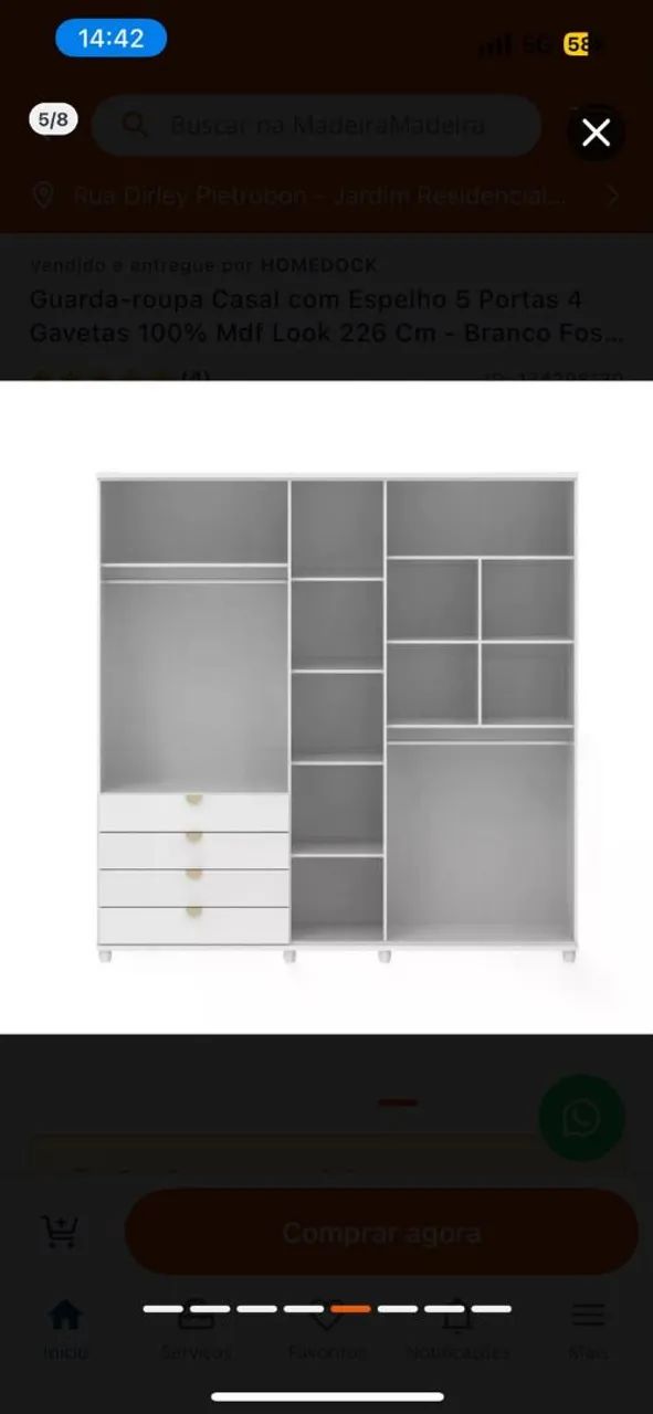 Guarda-Roupa Casal  - Foto 3