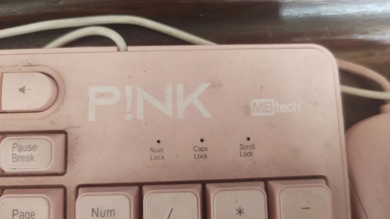 Teclado e mouse (Led)gamer(pink) - Foto 2
