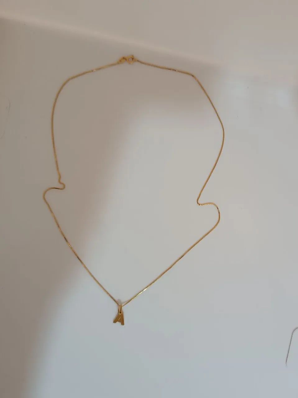 Corrente Veneziana e pingente ouro 18k 