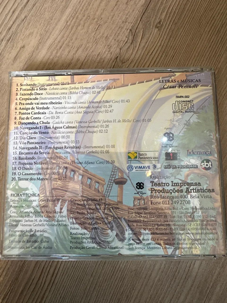 Cd infantil musical baseado na obra de Monteiro Lobato  - Foto 4