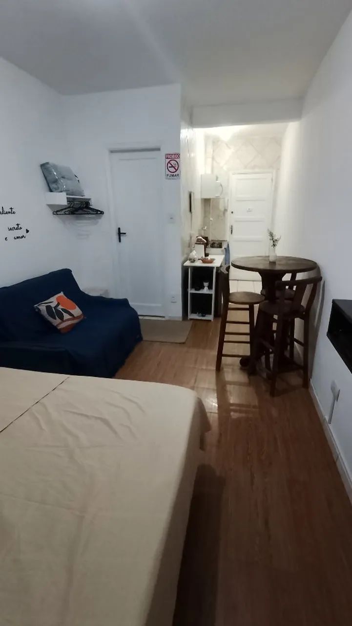 Kit aconchego/Centro de São Vicente (3 minutos a pé da praia)