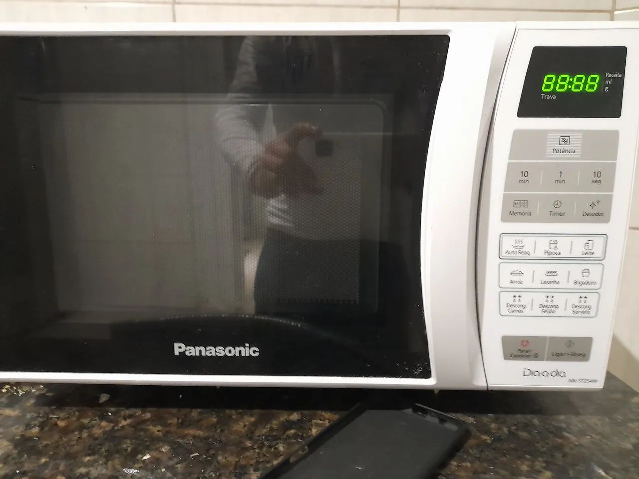 Microondas panasonic novo
