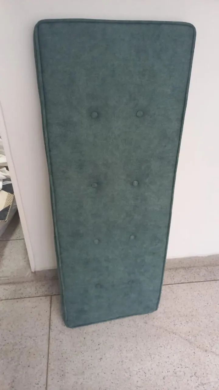 Futon Azul 1,30 x 0,45m
