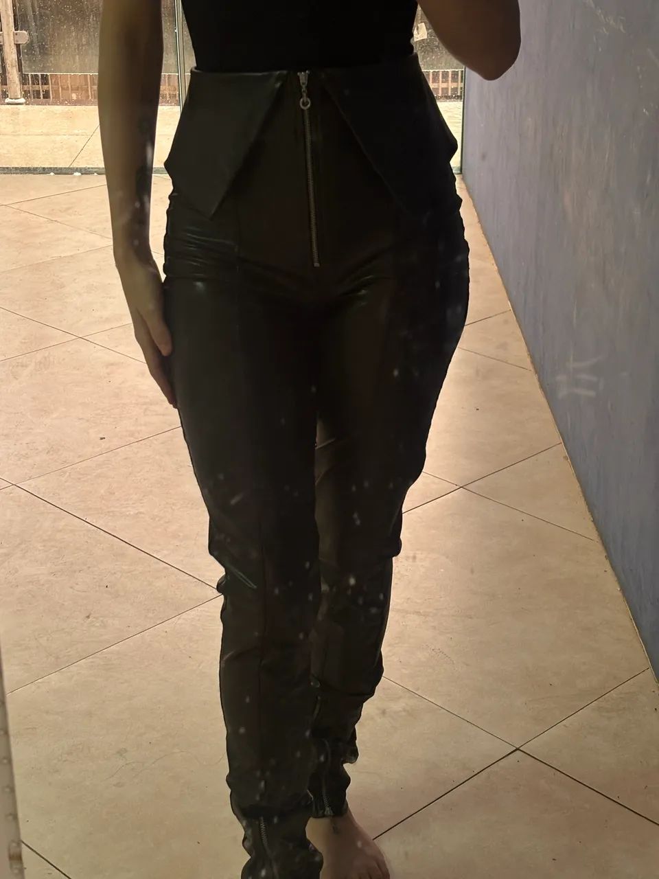 Calça de couro  - Foto 3