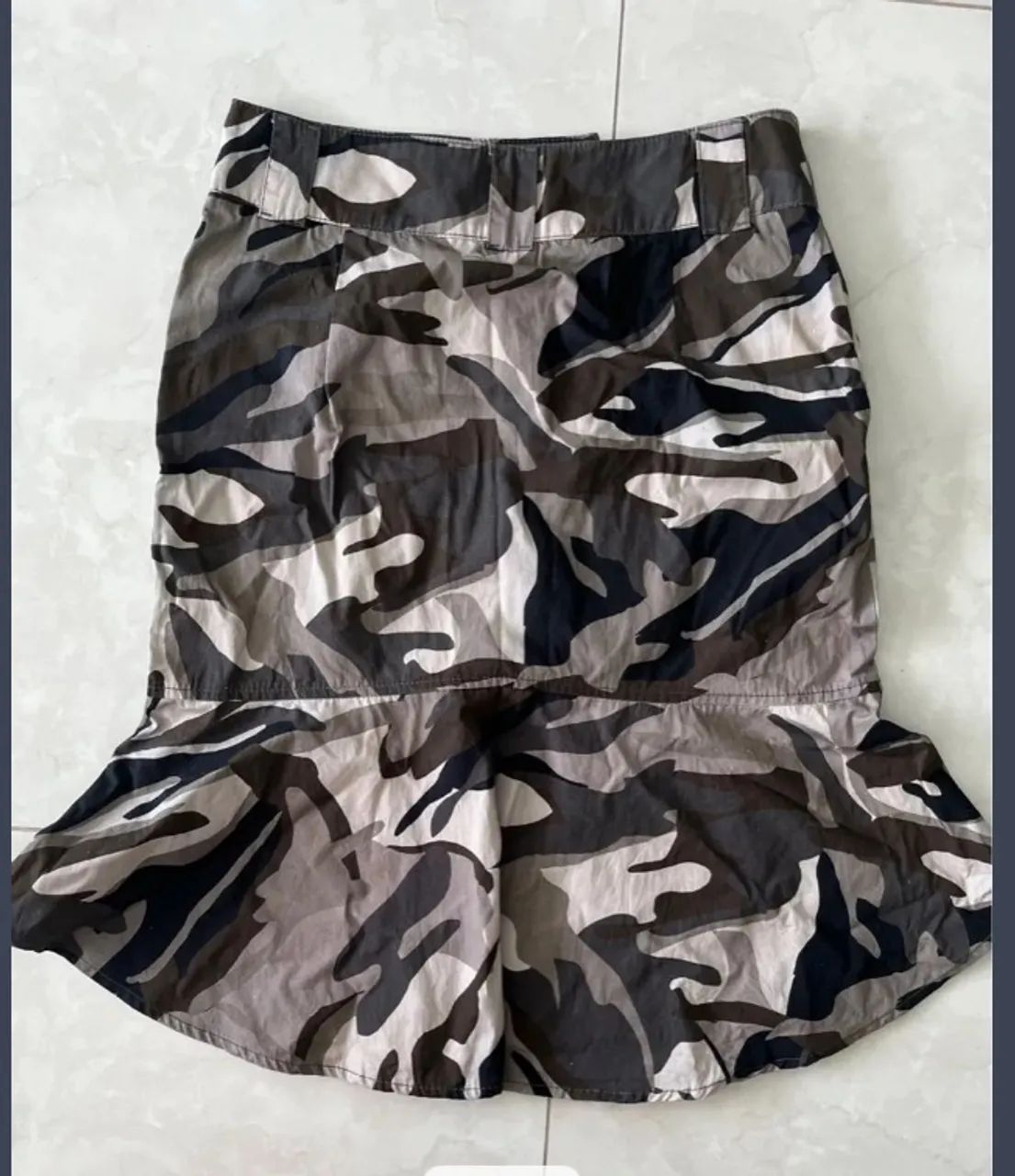Saia camuflada, da Shoulder, TAM. 40.  - Foto 3