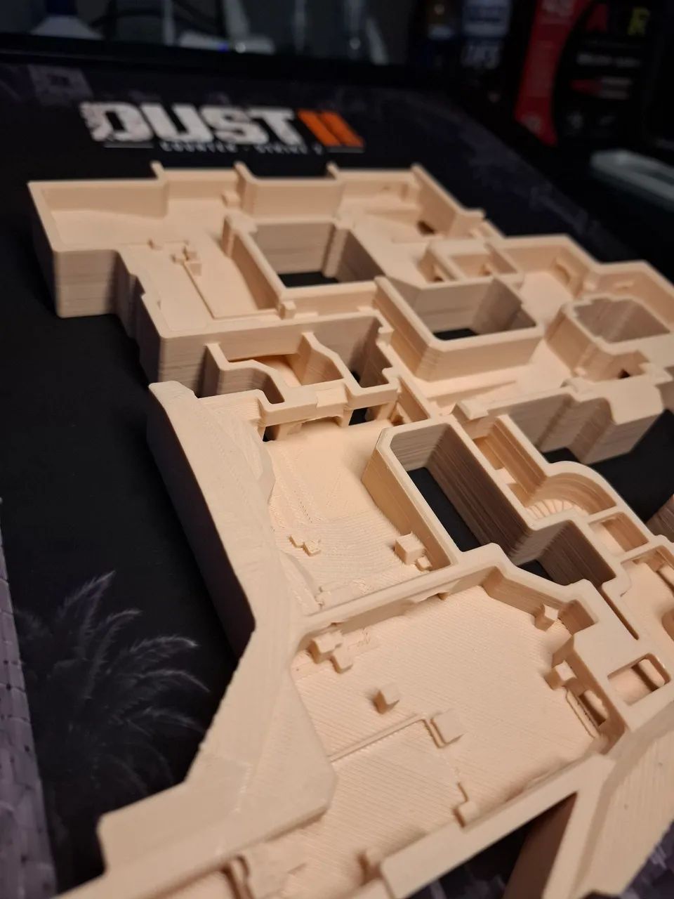 Quadro decorativo Híbrido impressão e 3D CS Dust 2 - Foto 3
