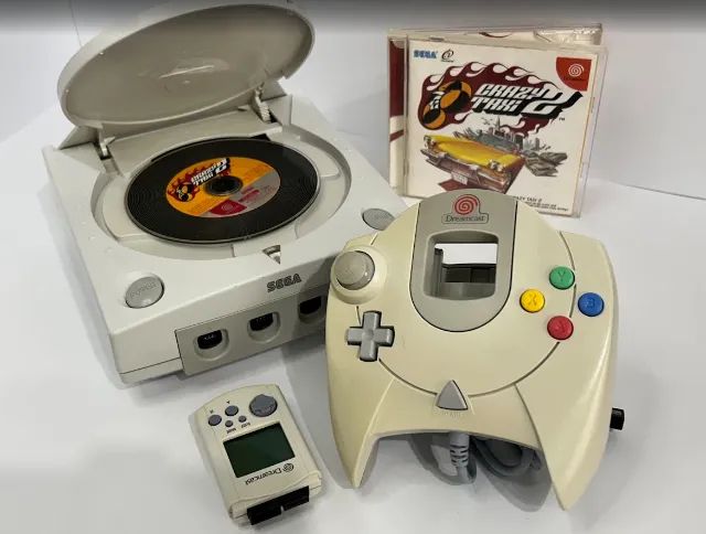 Console Sega Dreamcast Hkt-3000 Jp Branco (Usado)