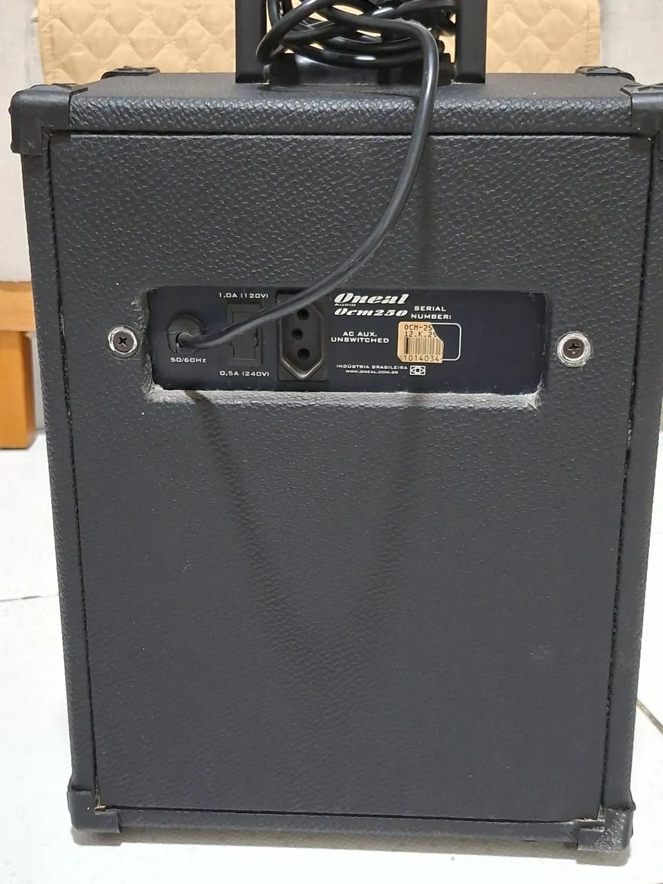 CAIXA AMPLIFICADA ONEAL - OCM 250 MULTIUSO (MUITO CONSERVADA) - Foto 4