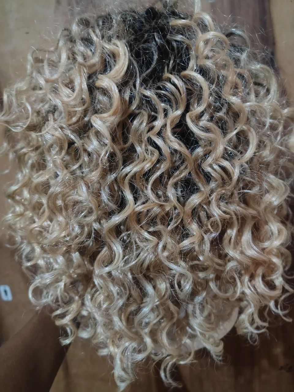 Wig ombré hair Loira - Foto 2