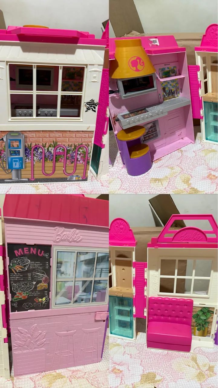 Barbie casa e armário de brinquedo - Foto 5