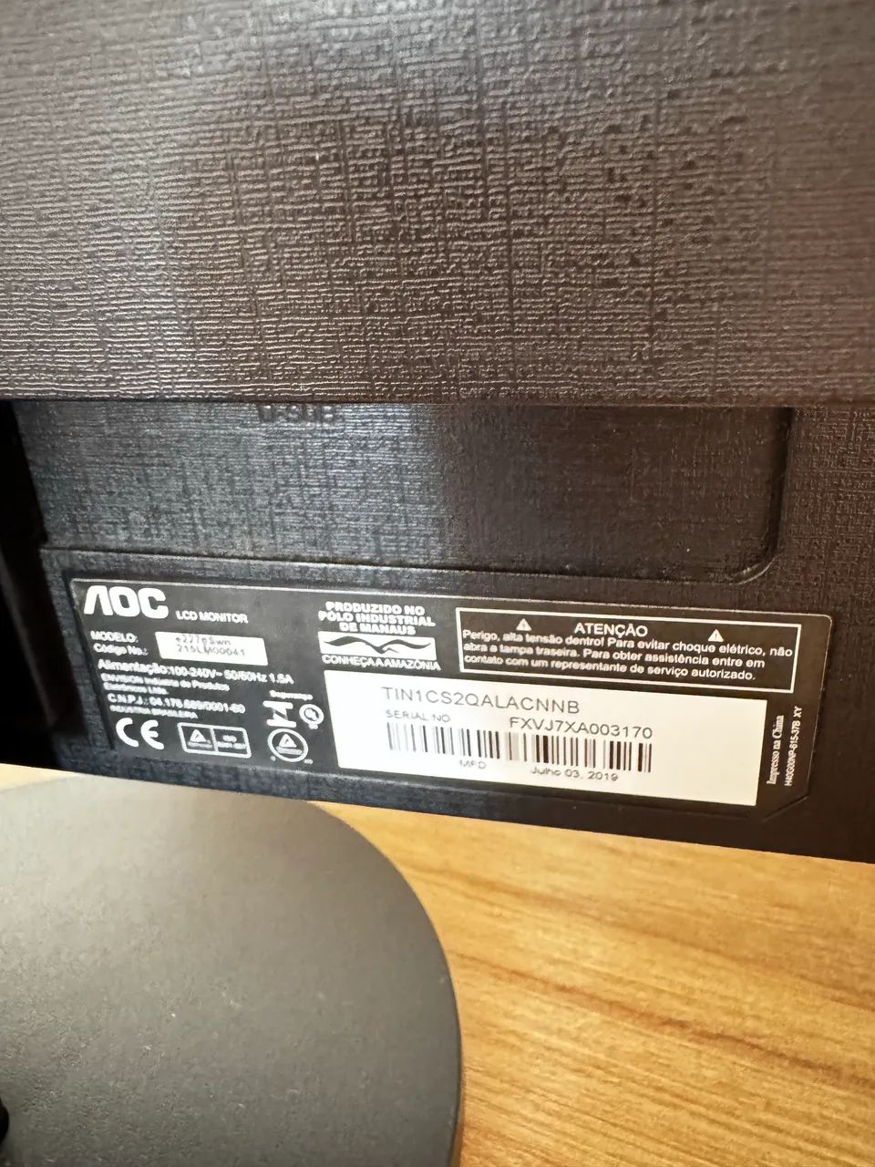 Monitor AOC E2370S 23 ? Full HD 1920×1080 - Foto 3