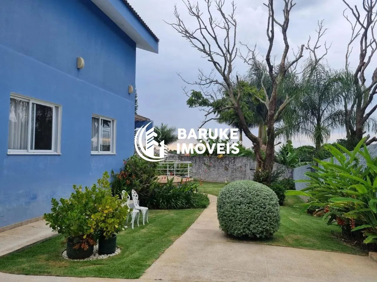 Chácara no Residencial Terras de Itaici com 3 suítes quintal amplo. - Foto 4